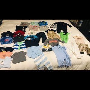 Baby Boy clothing 0-3 Months.